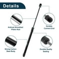 thumbnail image 5 of Unique Bargains Lift Supports Struts for GMC Jimmy/S15 Jimmy 1983-1994 No.15688545/15688546 Rear Window Glass Gas Spring Black 2 Pcs, 5 of 7