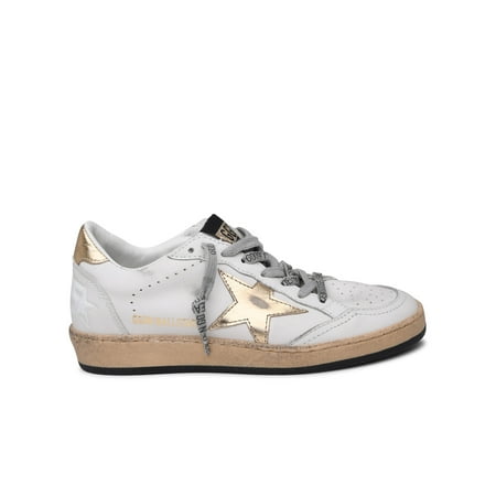 

Golden Goose Woman Superstar Sneakers In White Leather
