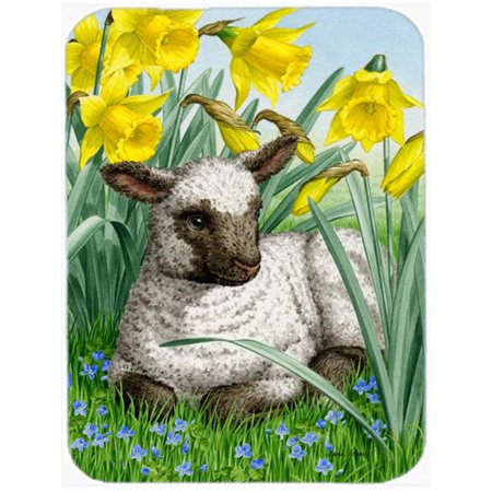 

Lamb Glass Cutting Board Large