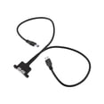 thumbnail image 4 of Cable de extensión USB 3.0 dual combinado macho a hembra con orificios para montaje en panel con zócalo de tornillo, 4 of 9