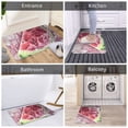 thumbnail image 3 of Watermelon Splash Realism Art Front Door Mat, Indoor Mats for Bedroom Bathroom Kitchen, Floor Mat Non-Slip, Soft Carpet Floor Cover Machine Washable Entryway Mat - 20x31.5in, 3 of 5