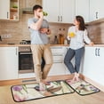 thumbnail image 6 of Hummingbirds Irises Kitchen Mats Non Slip Standing Desk Mat Runner Rug Washable Kitchen Rugs for Floor 2PCS, 6 of 7