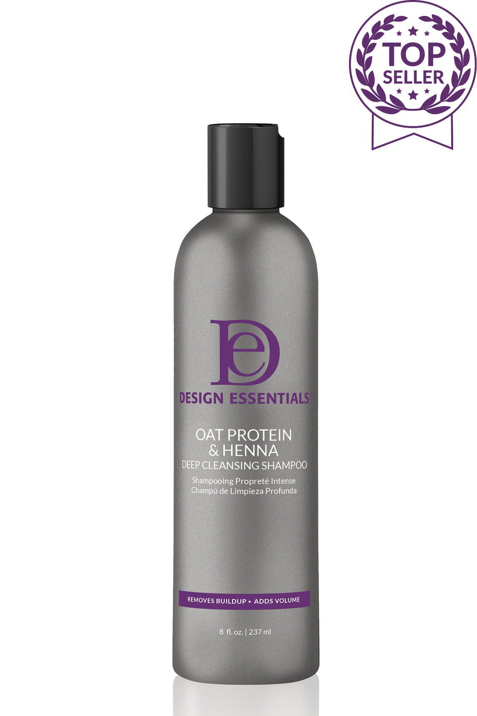 Design Essentials Oat Protein & Henna  Deep Cleansing Shampoo 12 oz