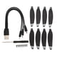 thumbnail image 1 of 8Pcs 2.5 Inch Propellers for E88 E58 RC Drone Low Noise Replacement Blades, 1 of 4