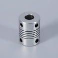thumbnail image 2 of Jaw Silver Flexible Coupling, 8 X 8Mm Coupling Flexible Connector, Encoder Screw Driving For Stepper Motor Servo Motor, 2 of 3