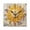 Black, variant on Square Clock Gold Clock 7.78 *7.78 Inch Decorative Clock Creative Clock Dual-Purpose Clock Wall Clock Clock Decorate Your Space Yellow Smiling Sun Pattern
