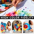 thumbnail image 7 of 8 Colors Tie Dye Powder Kit, Tie Dye Set for Home, Creative Dyes for Clothes, Easy DIY Fabric Art (8 Colors), 7 of 7