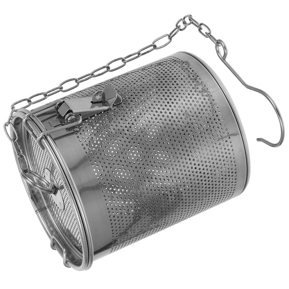 SEWCHICS Spice Basket Strainer Basket Stainless Steel 1Set Silver