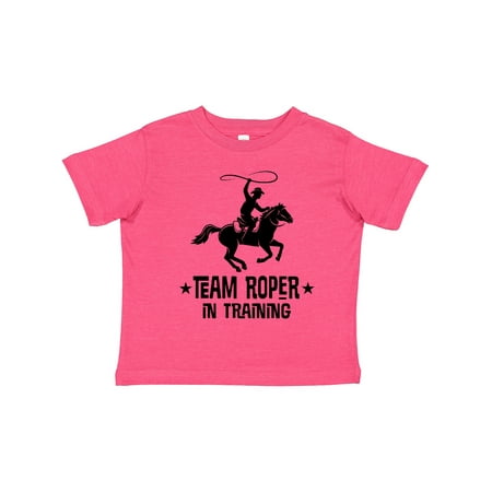 

Inktastic Team Roper in Training Cowboy Gift Toddler Boy or Toddler Girl T-Shirt