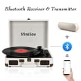 thumbnail image 2 of Tocadiscos VINILOS Retro Tocadiscos Player con Bluetooth y USB, 2 of 6