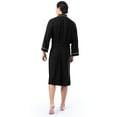 thumbnail image 3 of Fruit of the Loom Mens Beyondsoft Waffle Robe, One Size Fits Most and 2X/3X, 3 of 9