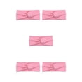 thumbnail image 3 of Diadema de ganchillo Deportes Qarigey Tie-dye Antideslizante Rosa, 3 of 6