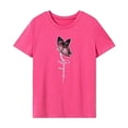 thumbnail image 2 of Camiseta para Mujer, Tops de Verano, Ropa Deportiva, Camiseta Básica para Viajes, Vacaciones M, 2 of 7