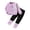 outfits 31#Purple, variant on ZXLBBD Girls Outfits Sets Winter Cute Cartoon Hoodie and Pants Toddler Outfit for Daily Wear and Outdoor Activities Clothes Sets,Purple,Size 3 Y-4 Y