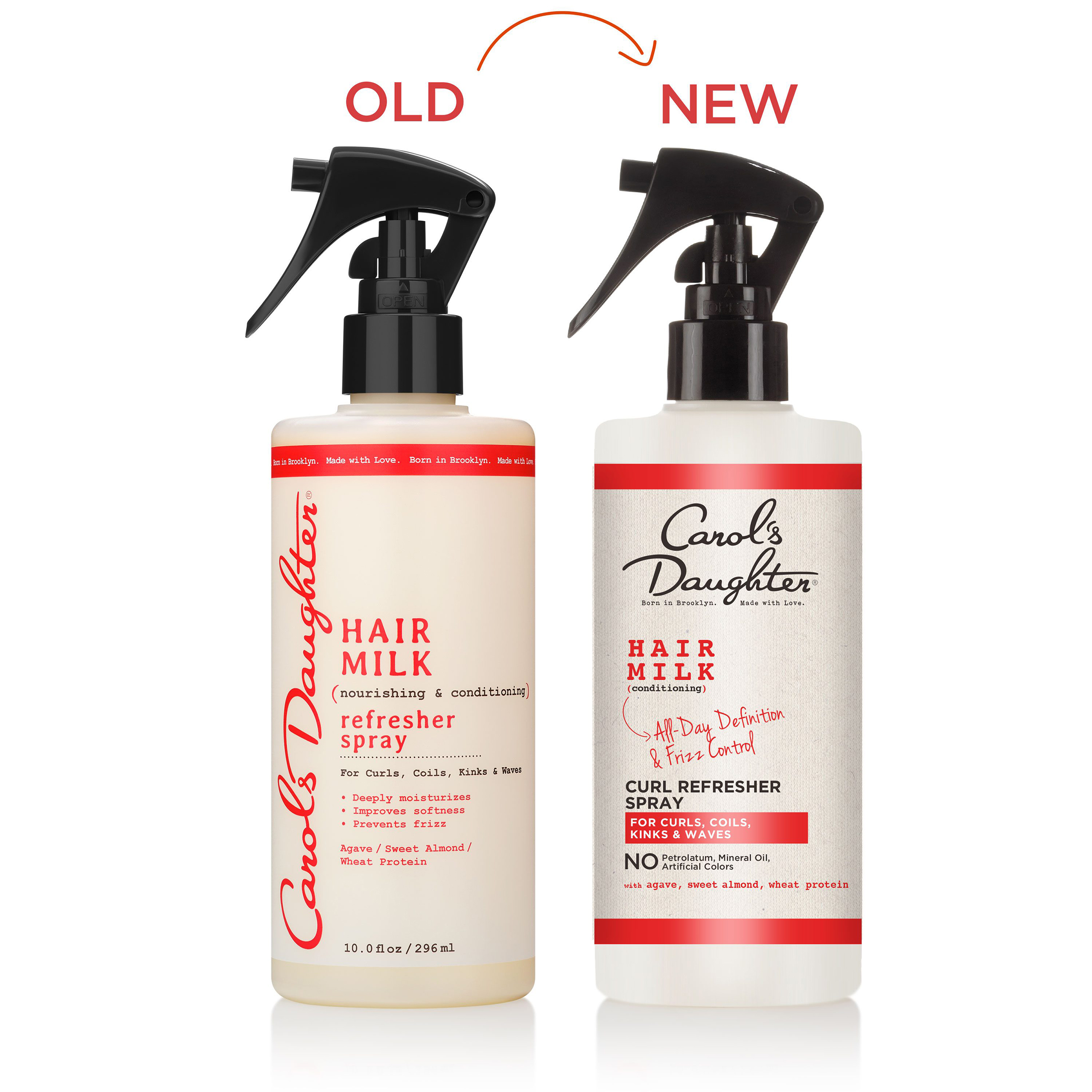Carol's Daughter Hair Milk Moisturizing Shine Enhancing Refresher Hair Spray, 10 fl oz - image 3 of 11