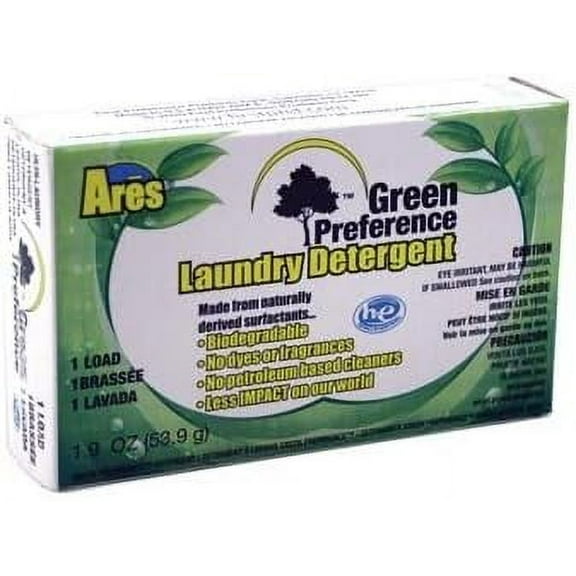 Ares Green Preference Laundry Powder - 1.9 oz - Coin Vend
