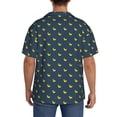 thumbnail image 3 of JUNZAN Mens Casual Button Down Shirts Short Sleeve Cartoon Ducks Print Shirt-3X-Large, 3 of 5