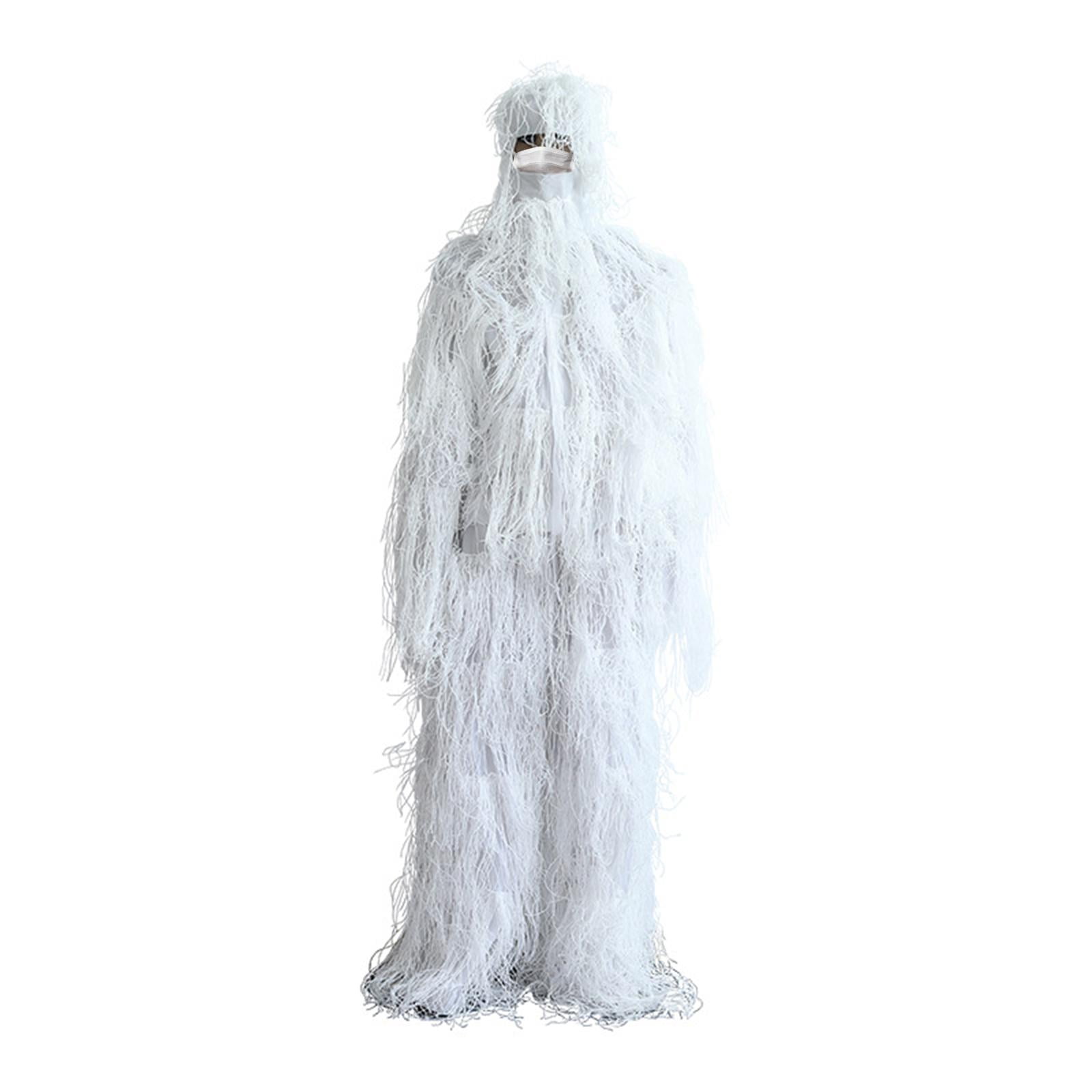Ghillie Suit Hunting suits Jacket and Pants Gilly Suit Apparel Clothing for Turkey Hunting Bird Watching 130