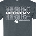 thumbnail image 4 of Inktastic Athletic Red Friday Dog Tags T-Shirt, 4 of 5