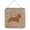 Brown, variant on Corgi Burlap And Brown Aluminium Metal Wall Or Door Hanging Prints