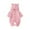 Pink, variant on PINQI Sport Clothing for Baby Baby Girl Boy Winter Warm Coat Knit Outwear Autumn Winter Hooded Jumpsuit for 0 to 24 Months