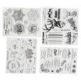 thumbnail image 4 of Sellos De Goma, Sellos Transparentes De Forma única Para Diarios Para álbumes De Fotos Para Manualidades De Papel Ccdes Otros, 4 of 8