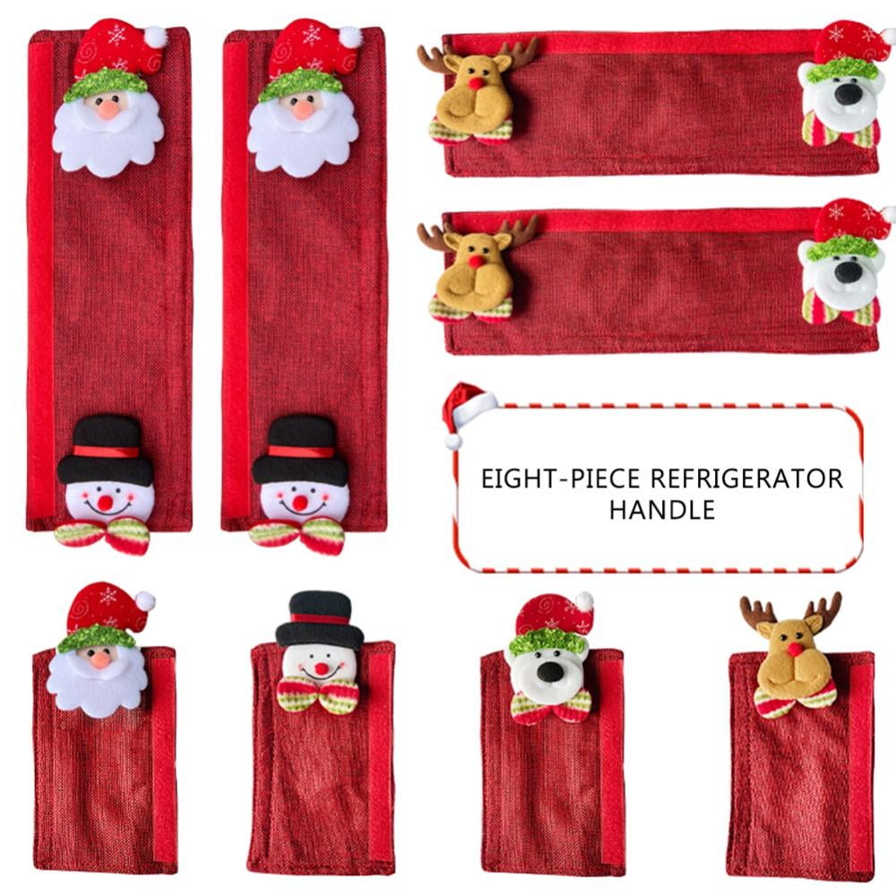 Refrigerator Door Handle Covers,Keep Your Kitchen Appliance Clean from Smudges, Fingertips, Drips, &Food Stains, Perfect for Dishwashers