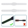 thumbnail image 2 of YSNOOWE 6Pcs Universal Silicone Replacement Mask Strap Hook Transparent for Active Use, 2 of 8