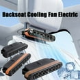 thumbnail image 3 of Backseat Cooling Fan Electric Auto Backseat Car Fan Three Adjustable Wind Speeds, 3 of 5