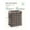 Black+Camel Brown, variant on 23.8 Gal. (90L) Laundry Basket, Collapsible Clothes Hamper, Removable And Washable Liner, Metal Wire Frame, For Bedroom Bathroom