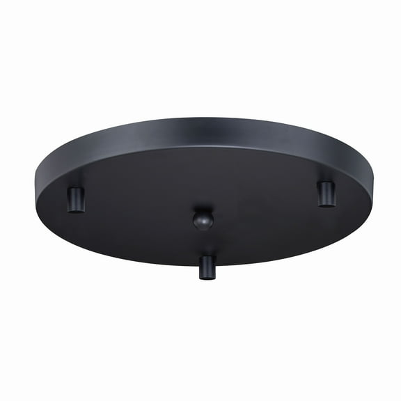 Vaxcel 11.75 inch Bronze Canopy Kit for up to 3 Mini Pendant Lights