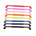 thumbnail image 3 of WHAMVOX 8Set Gel Glasses Chain for Men and Women Assorted Color Eyeglass Holder Adjustable Elastic Design, 3 of 3
