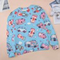 thumbnail image 6 of Fire Engine Car Truck Womens Casual Crewneck Sweatshirt Long Sleeve Tops Cute Pullover Loose Fit, 6 of 7
