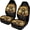 Bee Sunflower Black, variant on XYZCANDO Lion Art Car Seat Covers for Man Washable Waterproof Car Seat Covers Front Seats Elastic Easy to Install, for Van Sedan SUV
