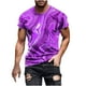 thumbnail image 1 of Camisas de Manga Larga para Hombres Blusa de Cuello Redondo de Impresión Cómoda, Camisa Casual de Poliéster para Uso Diario, de Fiesta Y de Primavera de Verano, 1 of 5