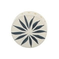 thumbnail image 4 of Sagebrook Home Ceramic 10"h Tribal Jar with Lid, Yellow, 4 of 4