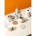 thumbnail image 4 of LIFVER Sous-verres pour Table Basse, 4 Pouces, Style Grès, 4 of 7