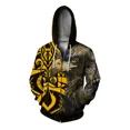 thumbnail image 3 of Sudadera con capucha para hombre Sudadera con capucha de otoño e invierno para hombre Sudadera con estampado de águila genial Ropa Y2k Sudadera con capucha holgada Sudadera con capucha con cremallera, 3 of 5