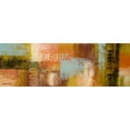 thumbnail image 3 of Marcon, Michael 14x7 Black Modern Framed Museum Art Print Titled - Departures I, 3 of 5