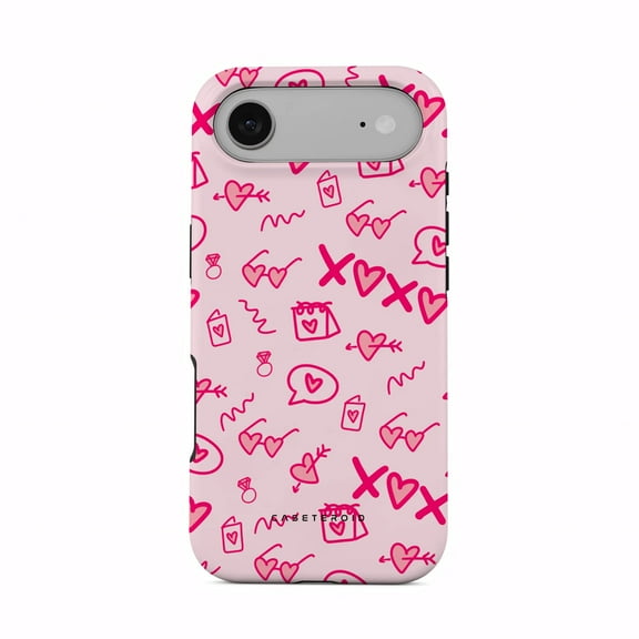 CASETEROID Tough Case for iPhone 17 Air – Dual-Layer Protection, Shockproof [Compatible with MagSafe] – Glamour Bloom Case