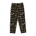 thumbnail image 4 of Haiem Christmas Cookie Reindeer Women's Pajama Pants Ultra Lightweight Pjs Bottoms Sleepwear Bottom Pants With Pocket Drawstring-Medium, 4 of 7
