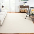 thumbnail image 3 of SAFAVIEH Braided Rishika Solid Area Rug, Ivory/Beige, 8' x 8' Square, 3 of 13