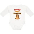 thumbnail image 3 of Inktastic Hamster Cute Pet Gift Boys or Girls Long Sleeve Baby Bodysuit, 3 of 5