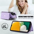 thumbnail image 3 of Samsung Galaxy A13 RFID Para Que Bloquea la Funda Protectora para Billetera Funda con Tapa Magnética Bolsillo con Múltiples Ranuras para Tarjetas con Correa para el, 3 of 7