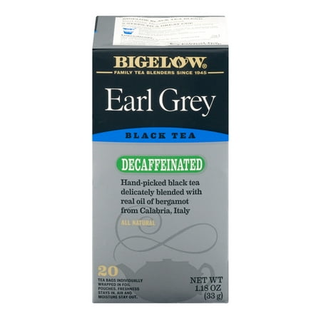 (3 Boxes) BigelowÂ® Earl Grey Blend Decaffeinated Tea Bags 1.18 oz.