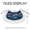 thumbnail image 5 of Whale Chic Chiffon Beach Dress with Polyester Straps - for Beach Skirts, 5 of 6