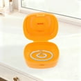 thumbnail image 4 of Unique Bargains Multi-Function Stylish Jewelry Box Organizer Single-Layer Orange, 4 of 5