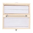 thumbnail image 1 of MasteelfCA Wooden Specimen Slide Storage Box 50-Slot Plant Insect Specimen Slide Case, 1 of 7