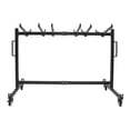 thumbnail image 5 of Folding Table Cart with 4 Silent Swivel Caster Wheels, Large Folding Table Dolly, Holds 42 Tables, 12 Bars, for Display, Storage, Event Transport, Organizer Cart, 5 of 13