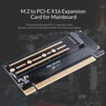 thumbnail image 3 of Adaptador de tarjeta de expansión Likrtyny ORICO PSM2-X16 M.2 NGFF NVMe SSD a PCIe 3.0 X16, 3 of 9